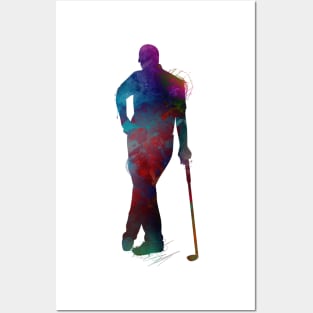 Golf player sport #golf #sport Posters and Art